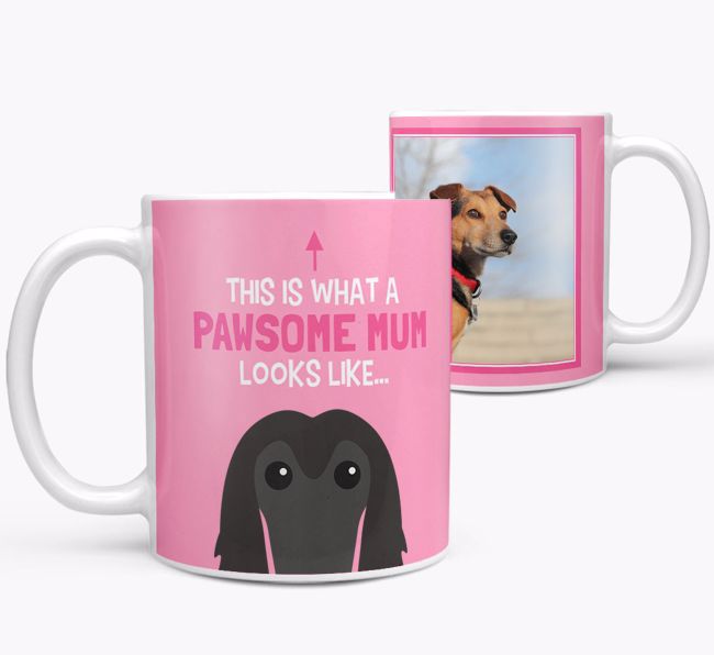 'Pawsome Mum' - Personalised {breedFullName} Mug