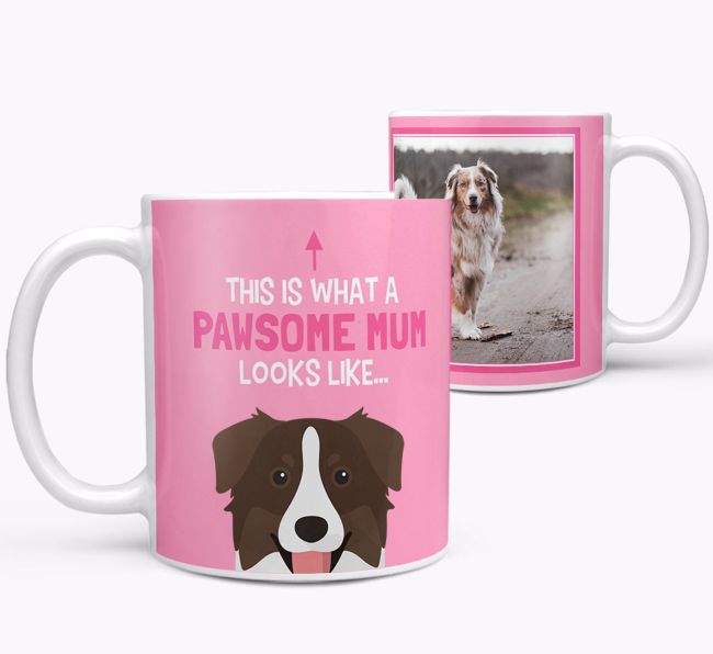 'Pawsome Mum' - Personalised {breedFullName} Mug