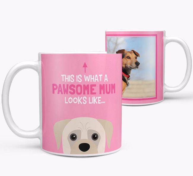 'Pawsome Mum' - Personalised {breedFullName} Mug