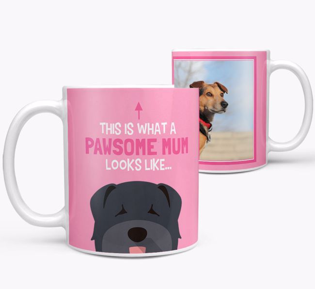 'Pawsome Mum' - Personalised {breedFullName} Mug