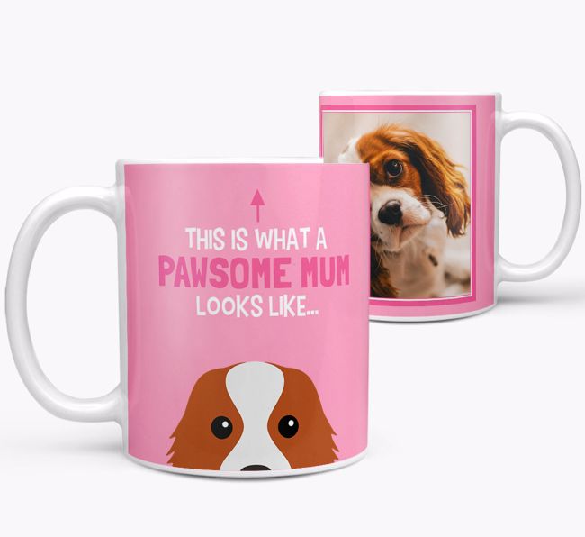 'Pawsome Mum' - Personalised {breedFullName} Mug