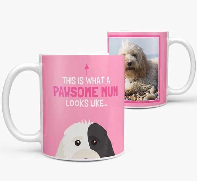 'Pawsome Mum' - Personalised {breedFullName} Mug