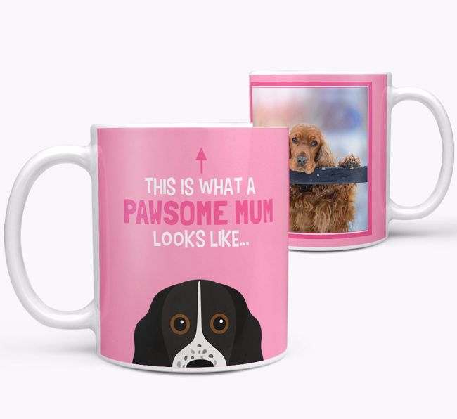 'Pawsome Mum' - Personalised {breedFullName} Mug