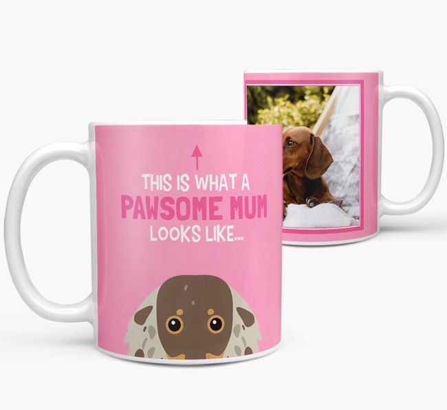 'Pawsome Mum' - Personalised {breedFullName} Mug