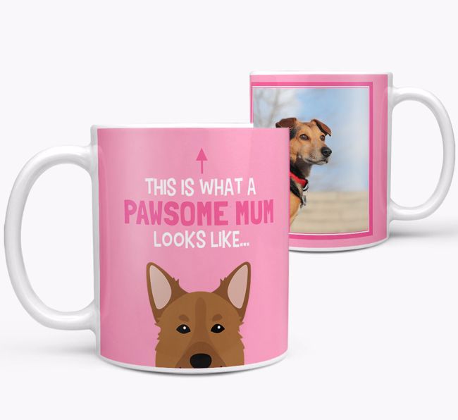 'Pawsome Mum' - Personalised {breedFullName} Mug