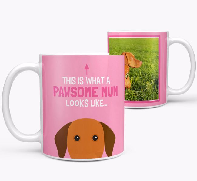 'Pawsome Mum' - Personalised {breedFullName} Mug