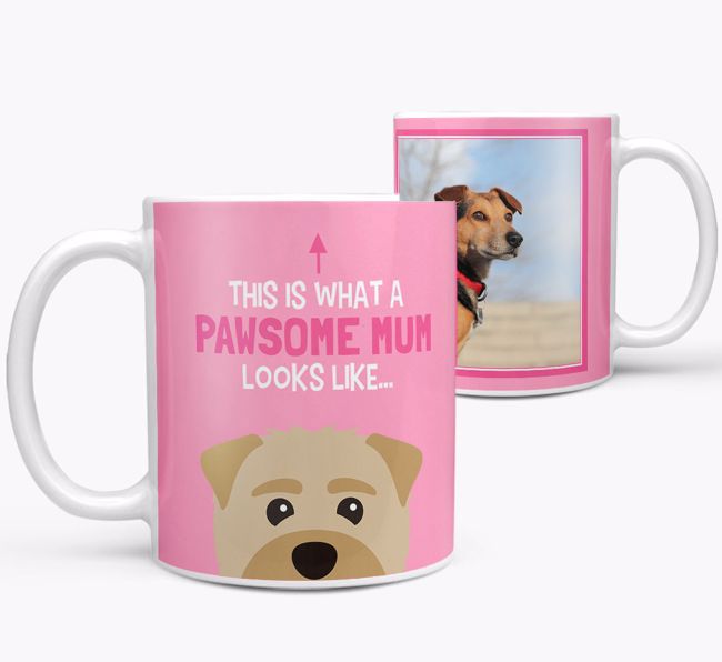 'Pawsome Mum' - Personalised {breedFullName} Mug