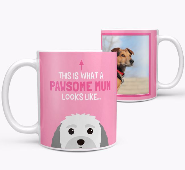 'Pawsome Mum' - Personalised {breedFullName} Mug