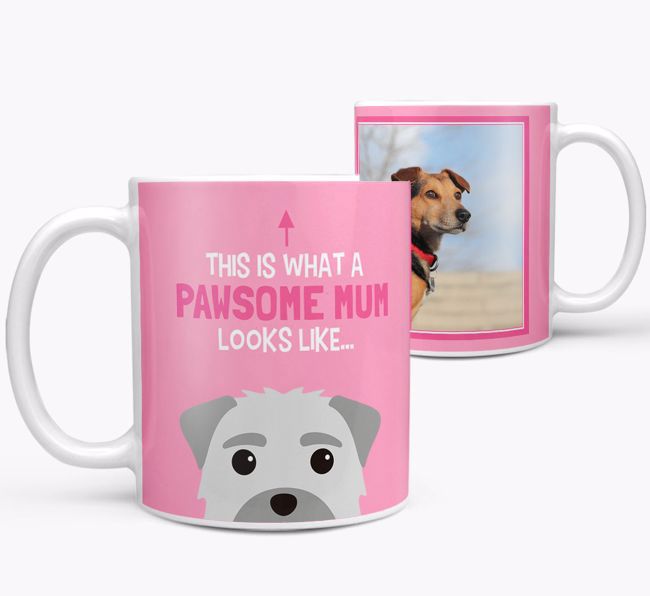 'Pawsome Mum' - Personalised {breedFullName} Mug