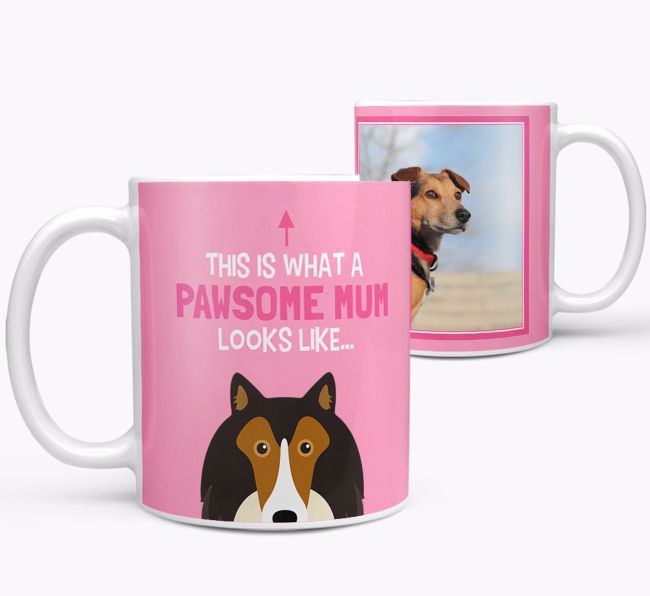 'Pawsome Mum' - Personalised {breedFullName} Mug