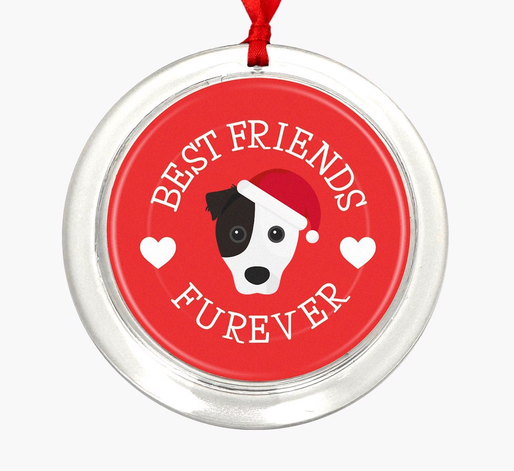 'Best Friends' - Personalized {breedFullName} Ornament