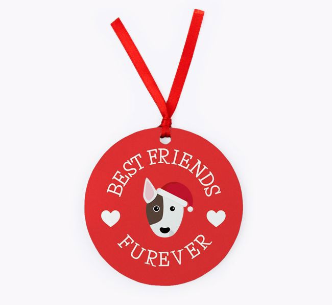 'Best Friends Furever' - {breedFullName} Christmas Decoration
