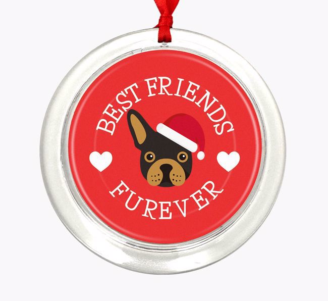 'Best Friends Furever' - Personalized {breedFullName} Christmas Decoration