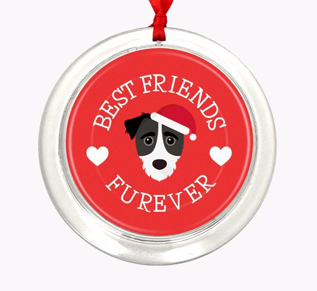 'Best Friends Furever' - Personalized {breedFullName} Christmas Decoration