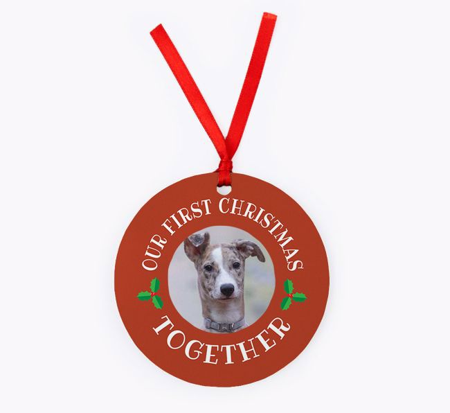 First Christmas Together: Personalised {breedFullName} Christmas Decoration