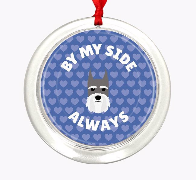 'By My Side Always' - Personalized {breedFullName} Christmas Decoration