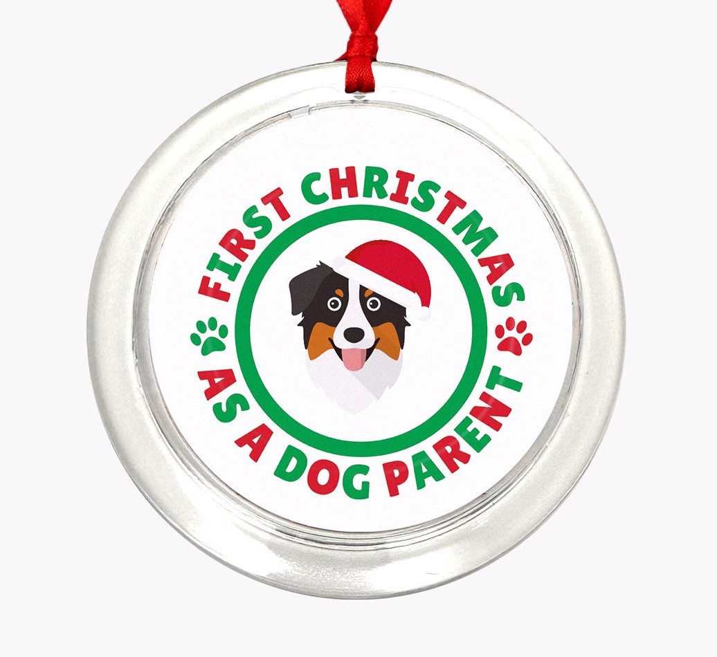 'Dog Parent' - Personalized {breedFullName} Ornament