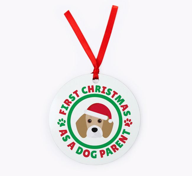 'Dog Parent' - {breedFullName} Christmas Decoration
