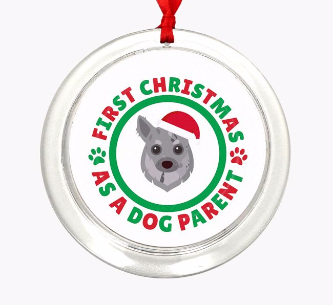 'Dog Parent' - Personalized {breedFullName} Christmas Decoration