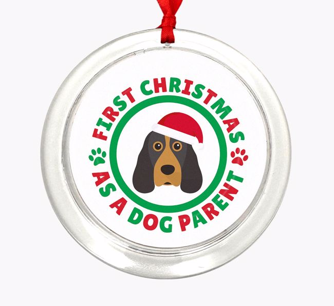 'Dog Parent' - Personalized {breedFullName} Christmas Decoration