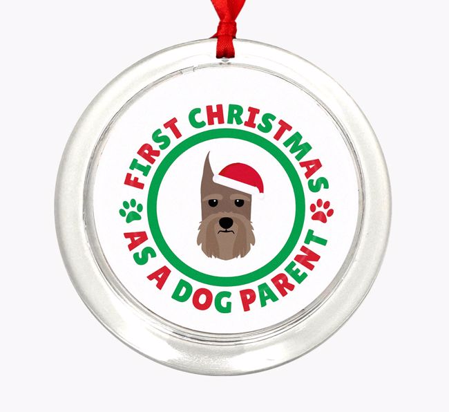 'Dog Parent' - Personalized {breedFullName} Christmas Decoration