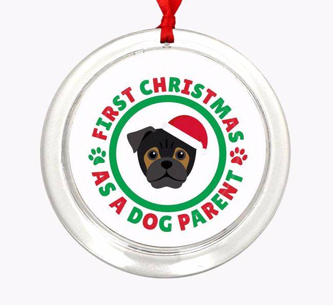 'Dog Parent' - Personalized {breedFullName} Christmas Decoration