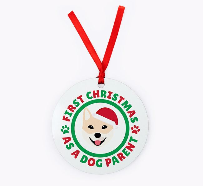 'Dog Parent' - {breedFullName} Christmas Decoration