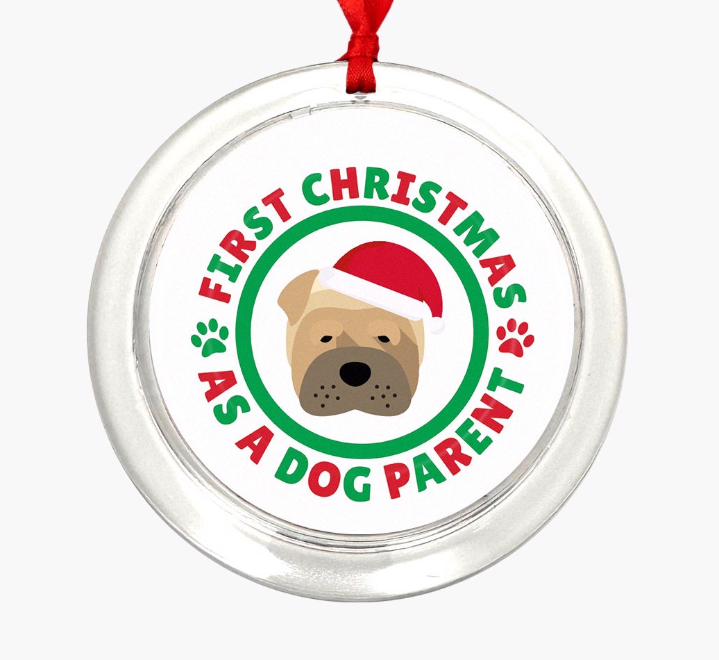'Dog Parent' - Personalized {breedFullName} Ornament