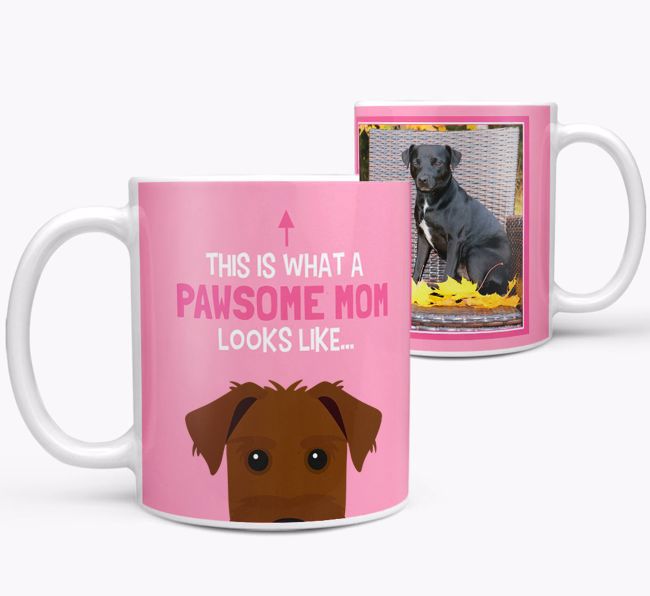 'Pawsome Mom' - Personalized {breedFullName} Mug