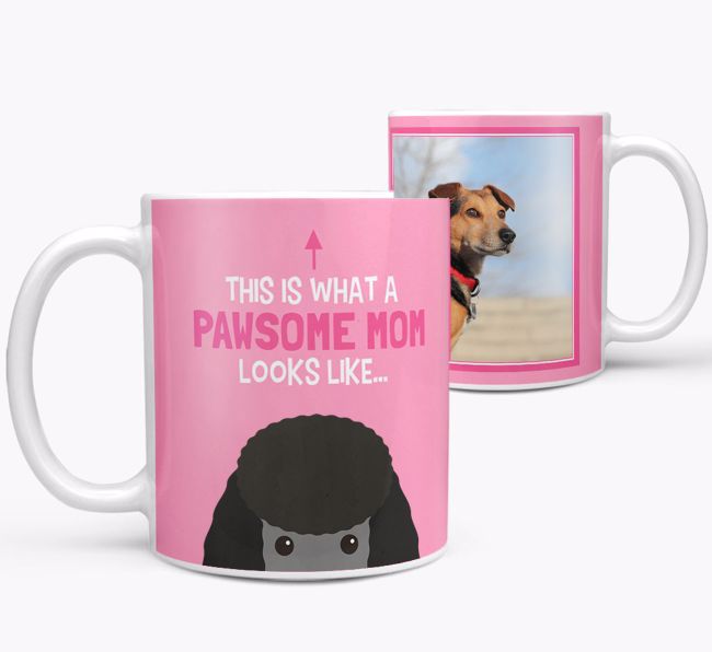 'Pawsome Mom' - Personalized {breedFullName} Mug