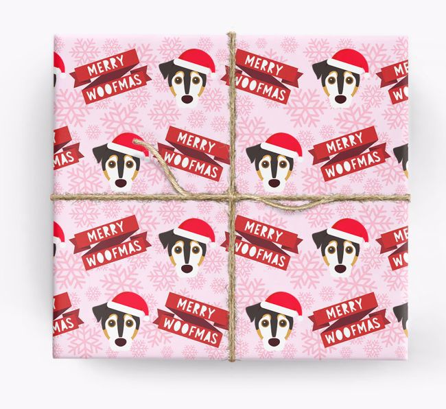 Merry Woofmas: Personalised {breedFullName} Wrapping Paper