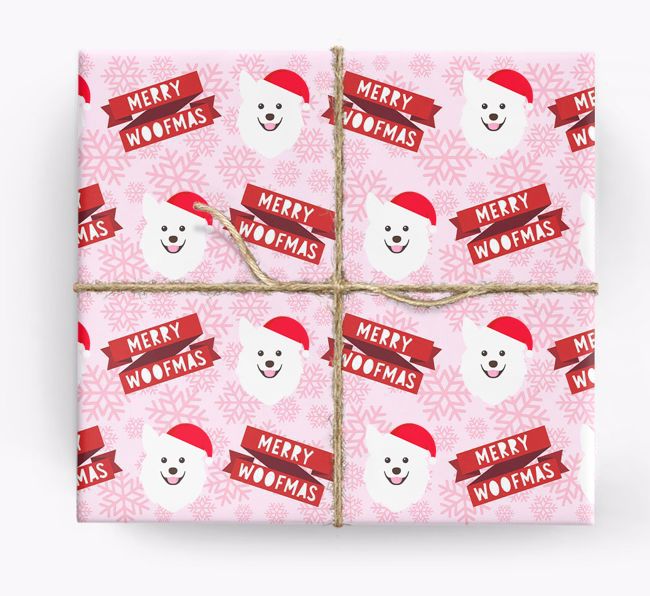 Merry Woofmas: Personalised {breedFullName} Wrapping Paper