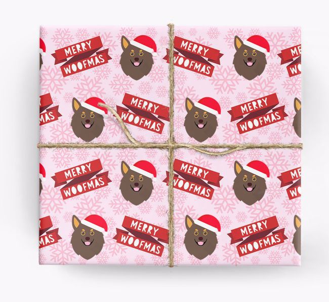 Merry Woofmas: Personalised {breedFullName} Wrapping Paper