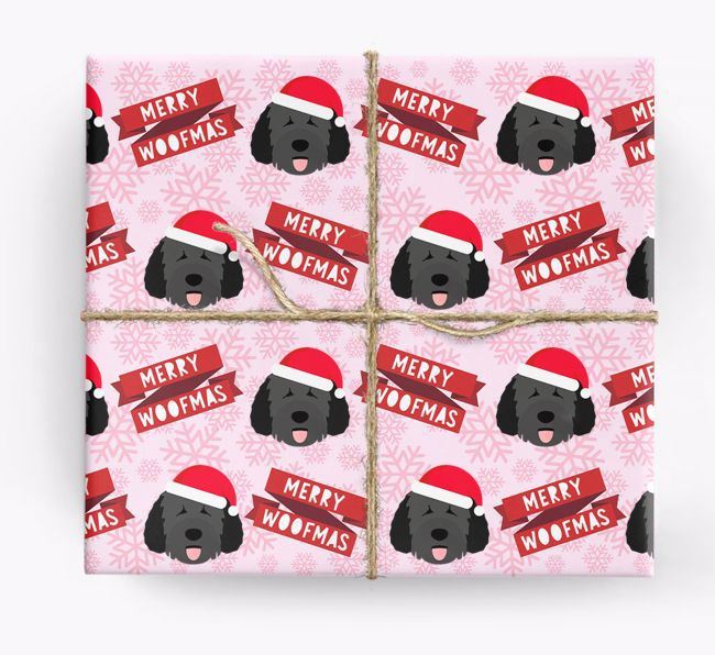 Merry Woofmas: Personalised {breedFullName} Wrapping Paper