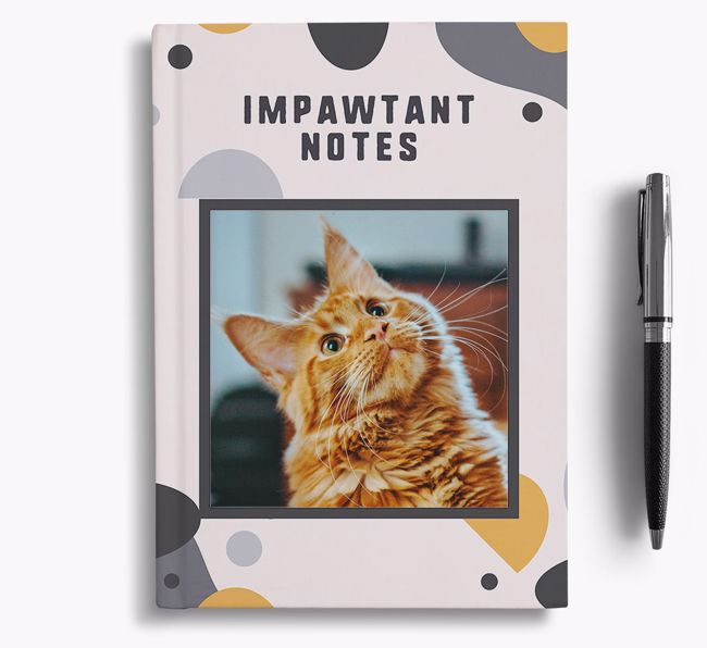 'Impawtant Notes' - {breedFullName} Photo Upload Notebook