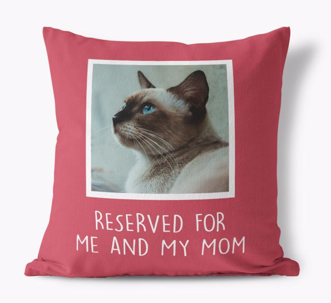 'Reserved for Me and My Mom' - {breedFullName} Pillow