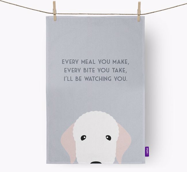 'I'll be watching you' Dish Towel