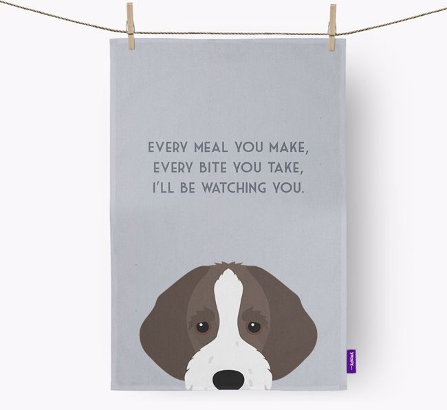 'I'll be watching you' Dish Towel