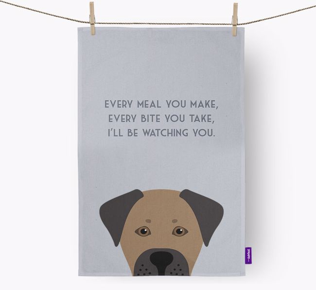 'I'll be watching you' Tea Towel