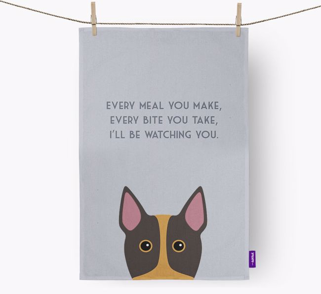 'I'll be watching you' Dish Towel