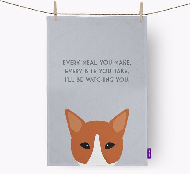 'I'll be watching you' Dish Towel