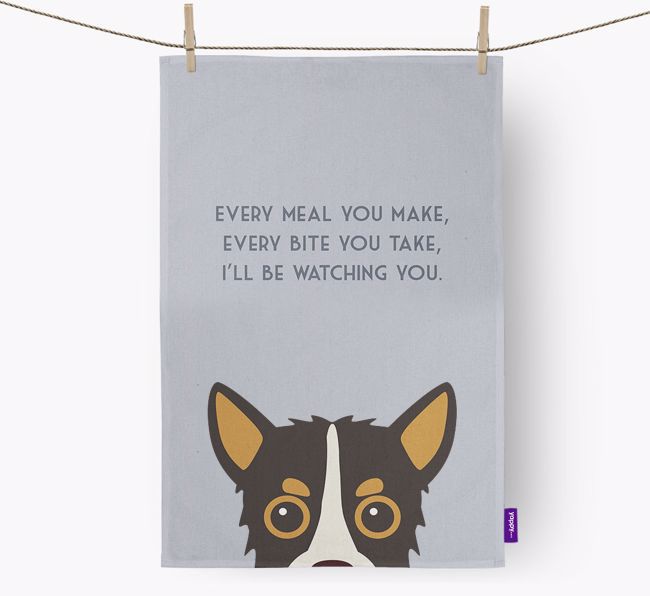 'I'll be watching you' Dish Towel