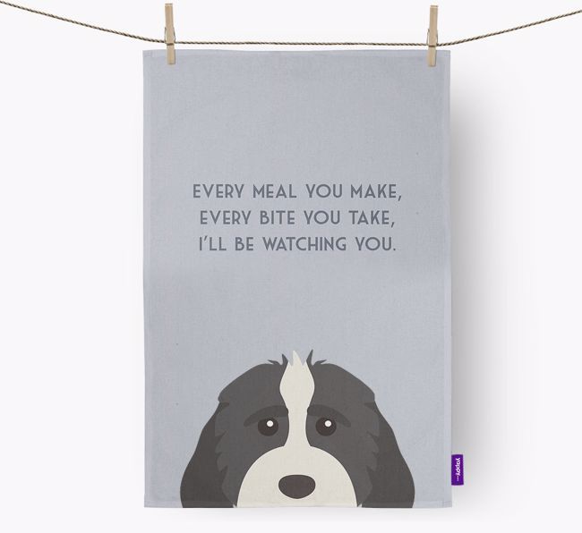 'I'll be watching you' Dish Towel