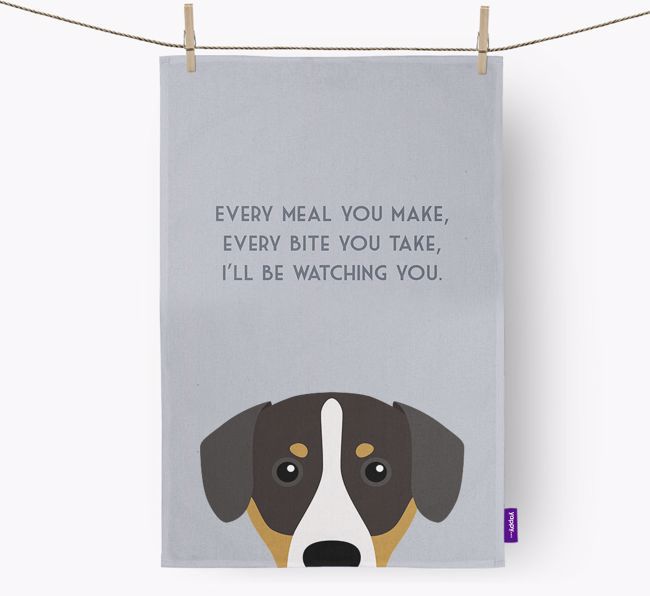 'I'll be watching you' Dish Towel