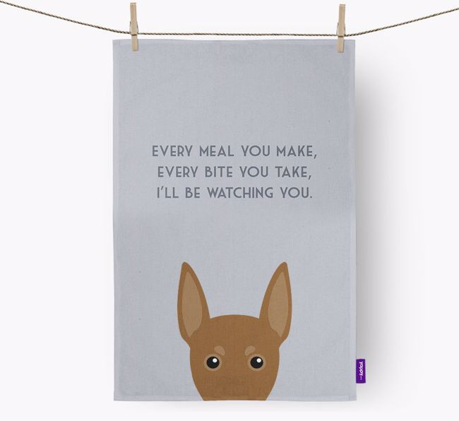 'I'll be watching you' Dish Towel