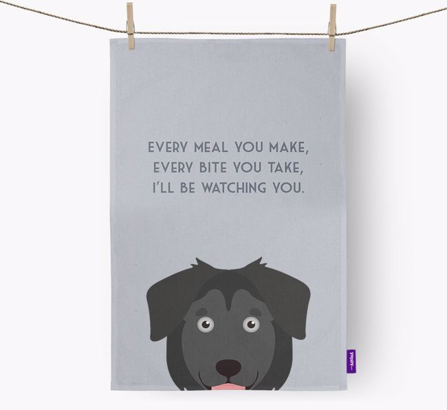 'I'll be watching you' Tea Towel