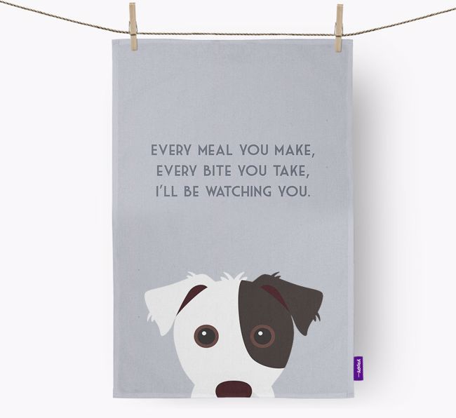 'I'll be watching you' Tea Towel