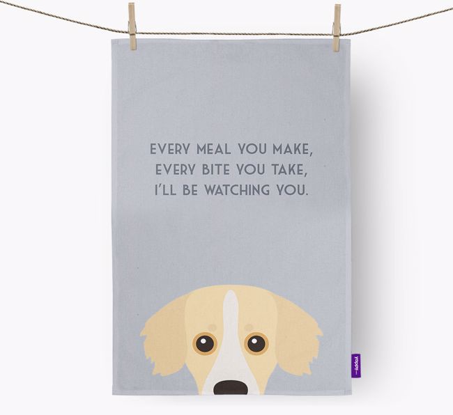 'I'll be watching you' Dish Towel