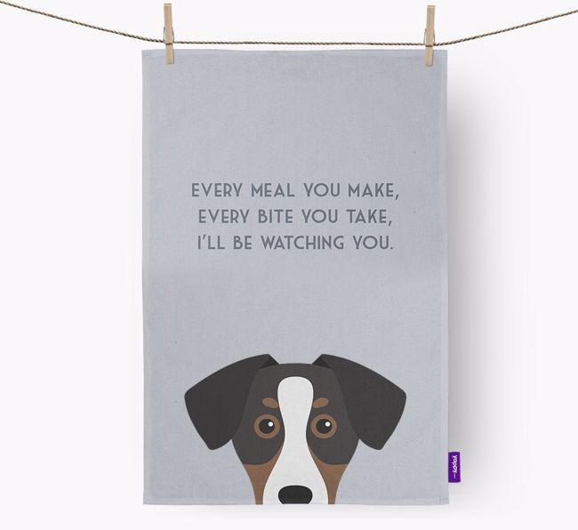 'I'll be watching you' Dish Towel