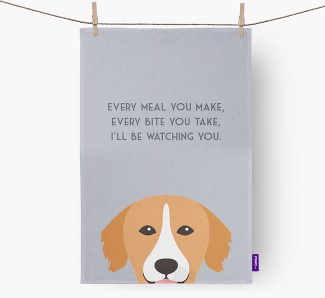 'I'll be watching you' Dish Towel